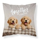 DETEXPOL Navlaka za jastučić Psići micro Poliester, 40/40 cm Jastučići - pokrivači za jastuke