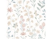 Na zalihama - Flis tapeta za zid bijela cvijeće M88307 | Ljepilo gratis Flis tapeta za zid bijela cvijeće M88307 | Ljepilo gratis