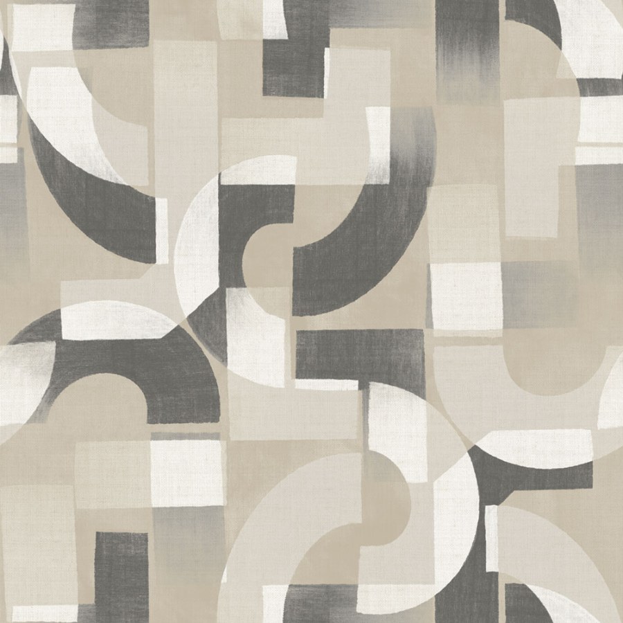 Na zalihama - Grafička flis tapeta za zid sivo-bež A76002 | Ljepilo gratis Grafička flis tapeta za zid sivo-bež A76002 | Ljepilo gratis - Na zalihama