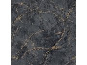 Na zalihama - Flis tapeta za zid crno-zlatni mramor A78003 | Ljepilo gratis Flis tapeta za zid crno-zlatni mramor A78003 | Ljepilo gratis