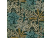 Na zalihama - Flis tapeta za zid crna listovi 127622 | Ljepilo gratis Flis tapeta za zid crna listovi 127622 | Ljepilo gratis