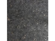 Flis tapeta za zid crno-zlatna štuk mramor 125063 | Ljepilo gratis Na zalihama