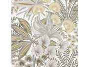 Na zalihama - Flis tapeta za zid sivo-bež listovi A69002 | Ljepilo gratis Flis tapeta za zid sivo-bež listovi A69002 | Ljepilo gratis