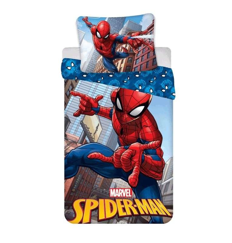 Posteljina sa licencijom - JERRY FABRICS Posteljina Spiderman 04 Pamuk, 140/200, 70/90 cm JERRY FABRICS Posteljina Spiderman 04 Pamuk, 140/200, 70/90 cm - Posteljina sa licencijom