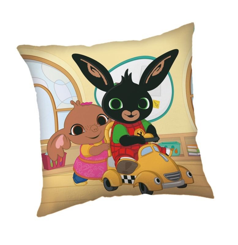 JERRY FABRICS Jastuk Bing Lets Play Poliester, 40/40 cm - Jastučići