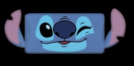 JERRY FABRICS Oblikovani jastuk od mikropoliestera Lilo and Stitch Blink Poliester, 45x27 cm