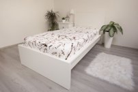 Plahte - JERRY FABRICS Plahta od mikroplyša Mramor smeđa Poliester, 90/200 cm JERRY FABRICS Plahta od mikroplyša Mramor smeđa Poliester, 90/200 cm