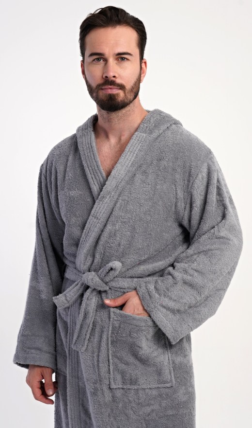 Muški ogrtač s kapuljačom Filip - Muški ogrtači