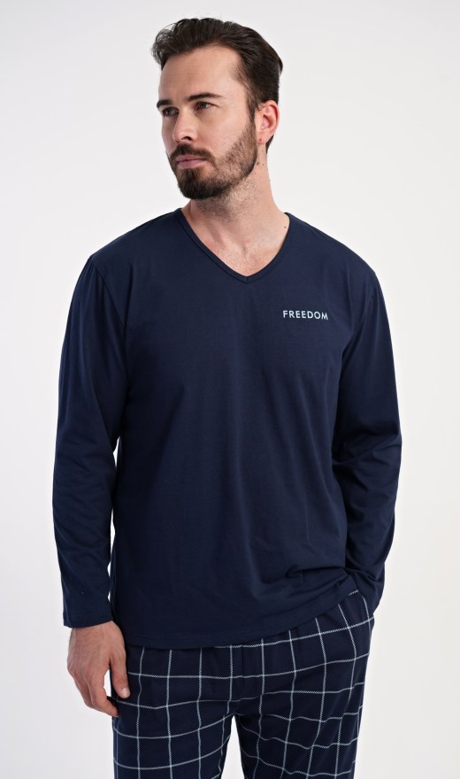 Muškarci - Muške pidžame - Muške pidžame s dugim rukavima - Muška pidžama duga Daniel Muška pidžama duga Daniel - Muške pidžame s dugim rukavima