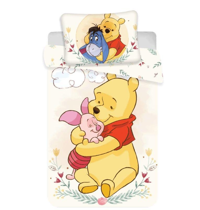 Posteljina za dječji krevetić - Posteljina za dječji krevetić Medvjedić Pooh cute baby 100/135, 40/60 Posteljina za dječji krevetić Medvjedić Pooh cute baby 100/135, 40/60 - Posteljina za dječji krevetić