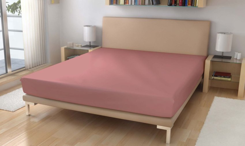 Polášek Jersey plahta Pamuk 150g/m2, 90/200 Jorgovan cm - Jersey 90x200