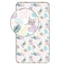 JERRY FABRICS Plahta Lilo and Stitch Leaves Pamuk, 90/200 cm Plahte - plahte sa licencijom