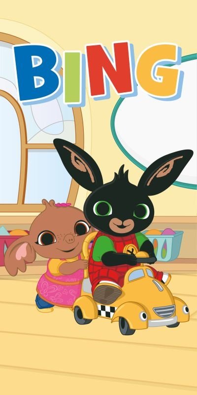 JERRY FABRICS Ručnik Zeko Bing Playroom 02 Pamuk - Frotir, 70/140 cm - ručnici za plažu