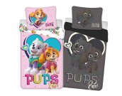 DETEXPOL Posteljina Paw Patrol Pups svijetleća Pamuk, 140/200, 70/80 cm