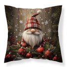 DETEXPOL Božićna navlaka za jastuk Patuljak ukrasi micro Poliester, 40/40 cm Jastučići - pokrivači za jastuke