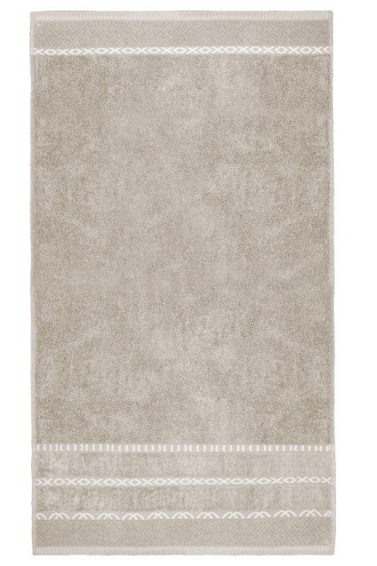 DETEXPOL Frotirni ručnik GINO bež Pamuk 550g, 50/90 cm - ručnici 50x90 cm