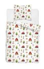 DETEXPOL Posteljina XOXO Farma Pamuk, 140/200, 70/80 cm