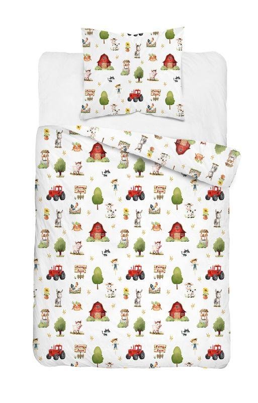 DETEXPOL Posteljina XOXO Farma Pamuk, 140/200, 70/80 cm