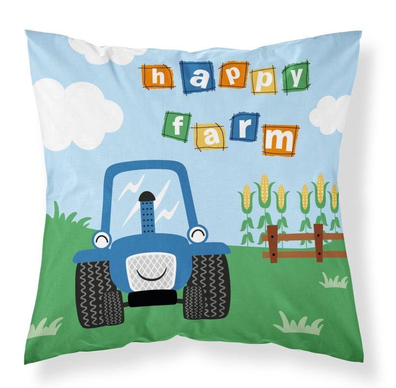 DETEXPOL Navlaka za jastučić Farma plava Pamuk, 40/40 cm - pokrivači za jastuke