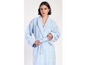 Ženski dugi ogrtač s ovratnikom poput šala Karolína Žene - Ženski ogrtači - Ženske duge kućne haljine