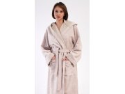 Žene Ženski ogrtači Ženske duge kućne haljine - Ženski dugi ogrtač s kapuljačom Pláž Ženski dugi ogrtač s kapuljačom Pláž