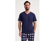 Muška pidžama duga Honza Muškarci - Muške pidžame - Muške pidžame s dugim rukavima