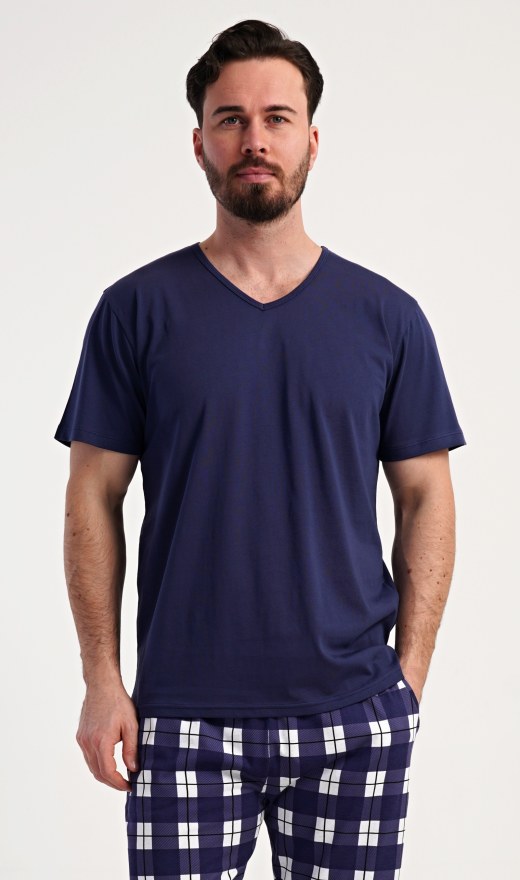 Muška pidžama duga Honza - Muške pidžame s dugim rukavima