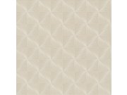 Bež geometrijska flis tapeta za zid, CU3303, Cumaru, Grandeco | Ljepilo besplatno