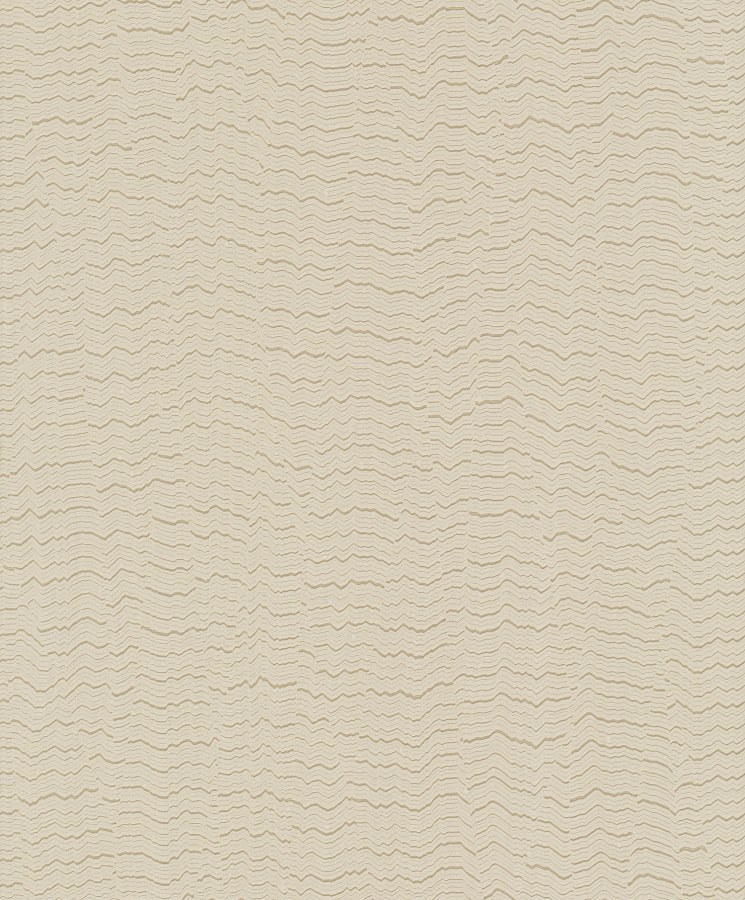 Bež flis tapeta za zid, valoviti uzorak, BZ3405, Belize, Grandeco | Ljepilo besplatno - Grandeco