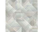 Plavo-siva geometrijska flis tapeta za zid, UR3209, Universe 4, Grandeco | Ljepilo besplatno