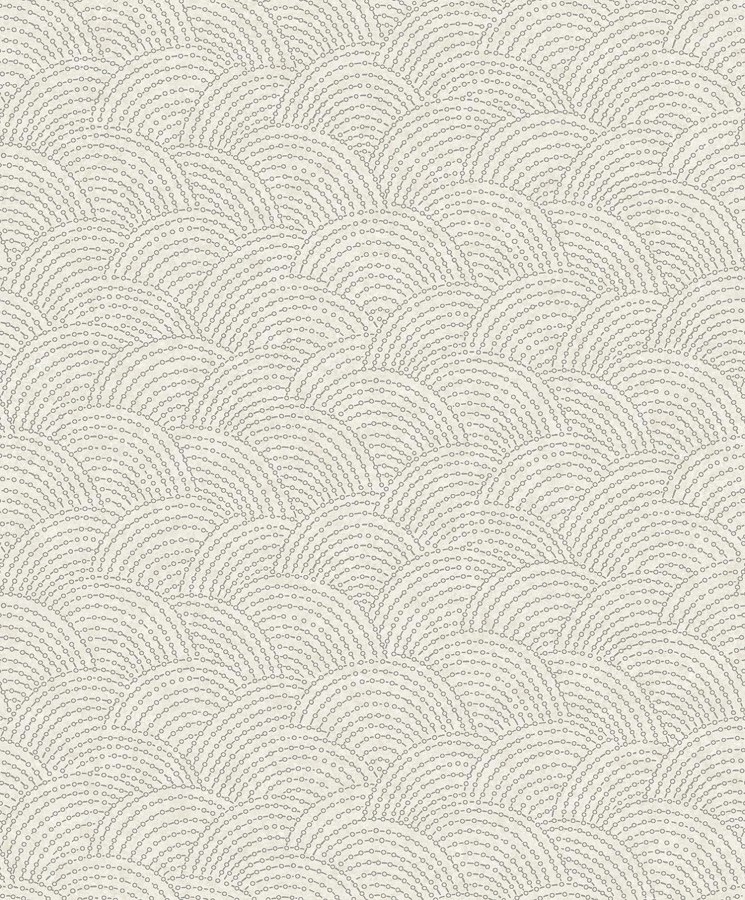 Sivo-srebrna geometrijska flis tapeta za zid, BZ3313, Belize, Grandeco | Ljepilo besplatno