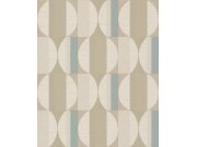 Geometrijska flis tapeta za zid, CU3112, Cumaru, Grandeco | Ljepilo besplatno