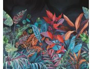 Flis zidna slika za zid, listovi, BZ6001, Belize, Grandeco | Ljepilo besplatno