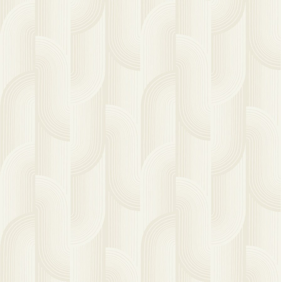 Flis tapeta za zid, krem, geometrijska, PW3101, Precious Weaves, Grandeco | Ljepilo besplatno