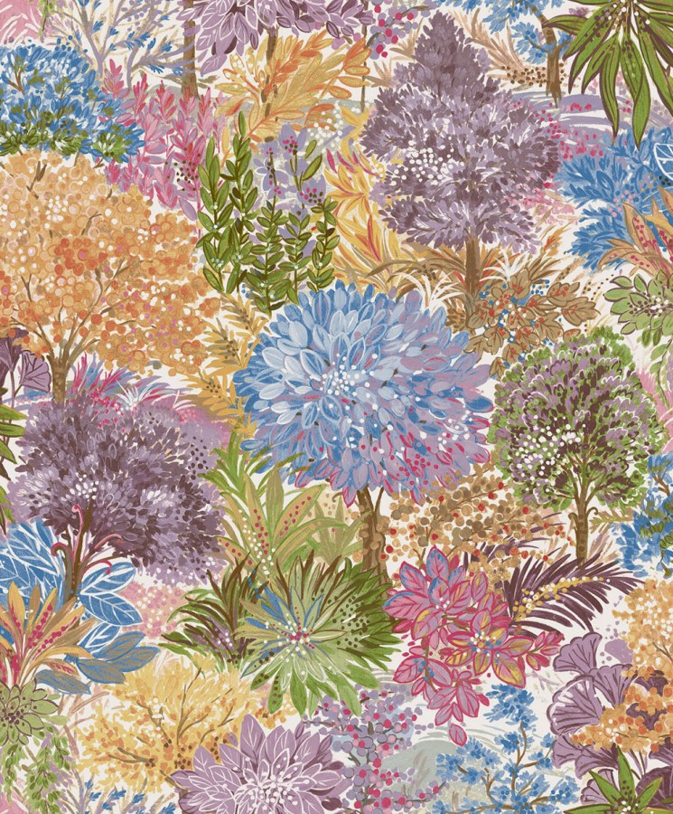 Flis tapeta za zid, drveće, A78601, Inia, Grandeco | Ljepilo besplatno - Grandeco