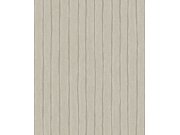 Flis tapeta za zid, sivo-smeđa, pruge, PW4008, Precious Weaves, Grandeco | Ljepilo besplatno