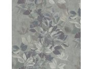 Zelena flis tapeta s listovima, TI2005, Time 2025, Grandeco | Ljepilo besplatno