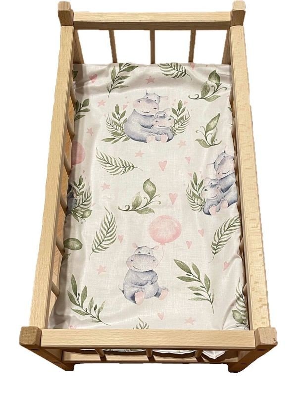 SDS Madraci za dječji krevetić za lutke Hroščić baby Pamuk, punjenje: Poliester, 50/28 cm - **madraci za krevetiće**