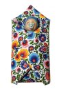 SDS Rychlozavinovačka pro panenky Květy Bijela Bavlna, výplň: Polyester, 1x 60x60 cm