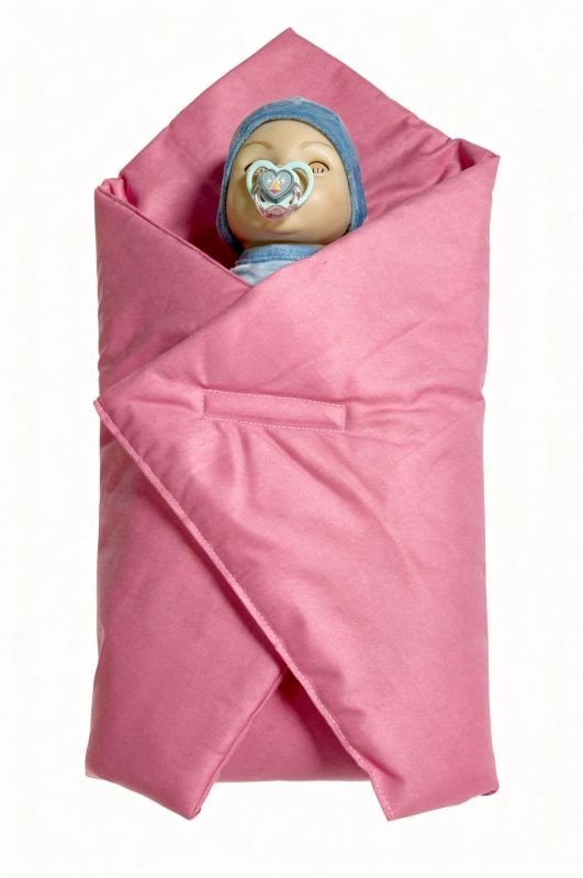 SDS Rychlozavinovačka pro panenky Ružičasta Bavlna, výplň: Polyester, 1x 60x60 cm