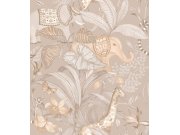 Bež dječja flis tapeta sa životinjicama, 17109, MiniMe, Cristiana Masi by Parato | Ljepilo Gratis Parato by Cristiana Masi