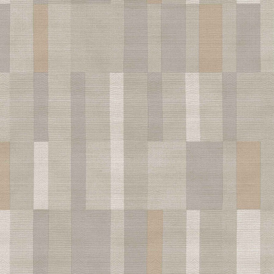 Bež-siva geometrijska flis tapeta za zid, 43832, Terra, Cristiana Masi by Parato | Ljepilo Gratis