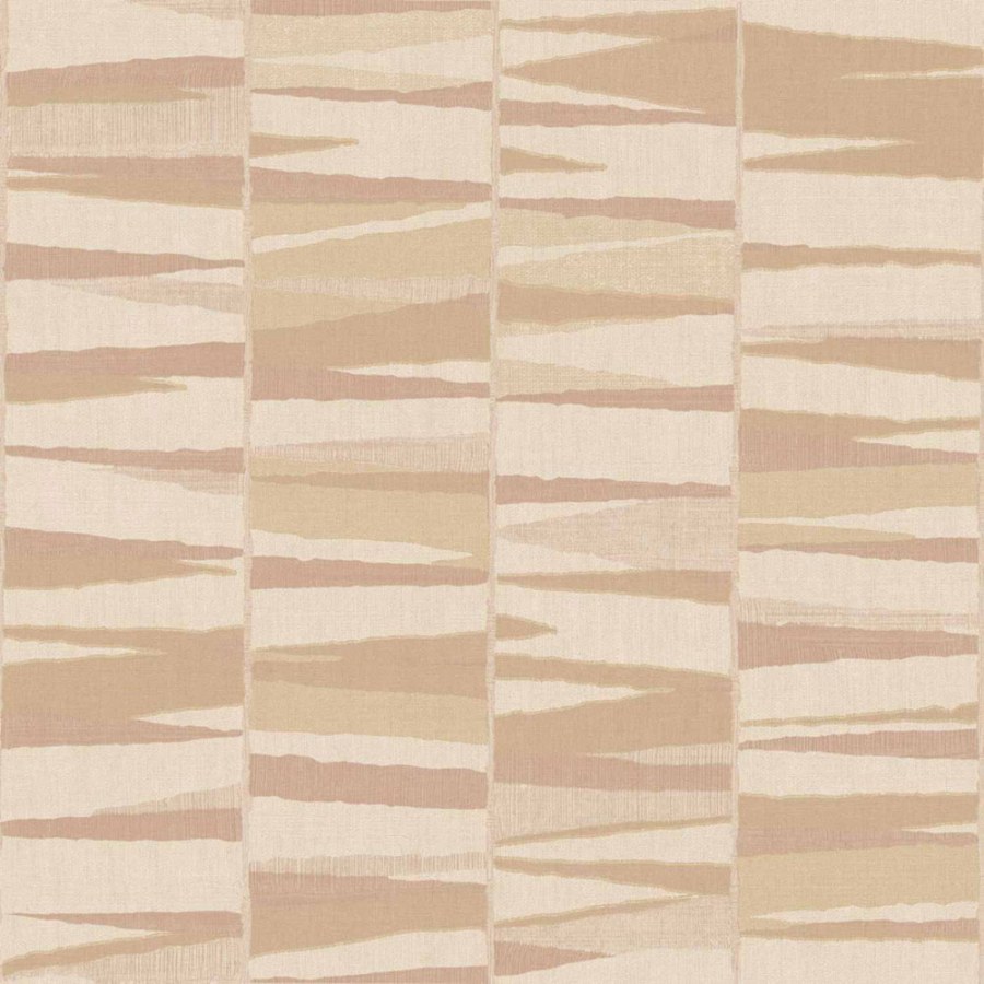 Geometrijska flis tapeta za zid, bež-ružičasta, 32444, Vitalis, Parato by Cristiana Masi | Ljepilo Gratis - Parato by Cristiana Masi