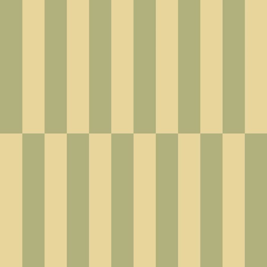 Geometrijska flis tapeta za zid, oker-zelena, pruge, 2055, Rio, Parato by Cristiana Masi | Ljepilo Gratis - Parato by Cristiana Masi