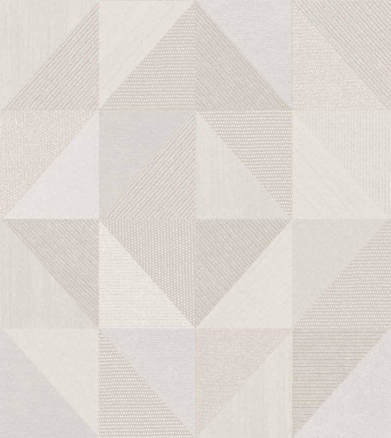 Geometrijska flis tapeta za zid, sivo-bež, 32416, Vitalis, Parato by Cristiana Masi | Ljepilo Gratis