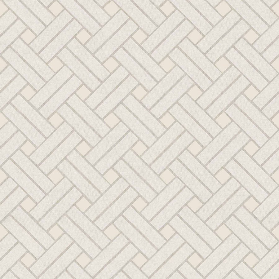 Geometrijska flis tapeta za zid, sivo-krem, 32420, Vitalis, Parato by Cristiana Masi | Ljepilo Gratis