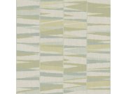 Geometrijska flis tapeta za zid, zelena, 32445, Vitalis, Parato by Cristiana Masi | Ljepilo Gratis