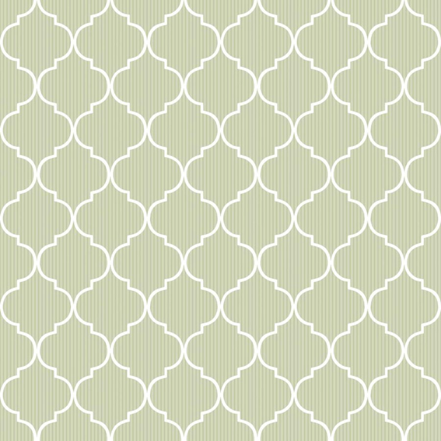 Geometrijska flis tapeta za zid, zelena, 8378, Blooming Garden 2, Parato by Cristiana Masi | Ljepilo Gratis