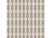 Geometrijska flis tapeta za zid, zelena, lila, 2036, Rio, Parato by Cristiana Masi | Ljepilo Gratis