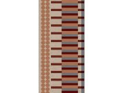 Geometrijska flis tapetna bordura za zid, bordo, B39088, Arché, Cristiana Masi by Parato | Ljepilo Gratis